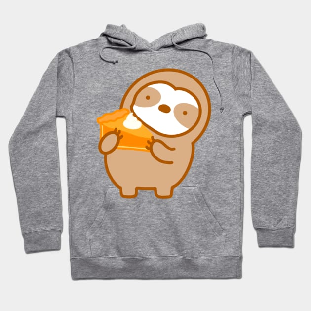 Cute Pumpkin Pie Sloth Hoodie by theslothinme